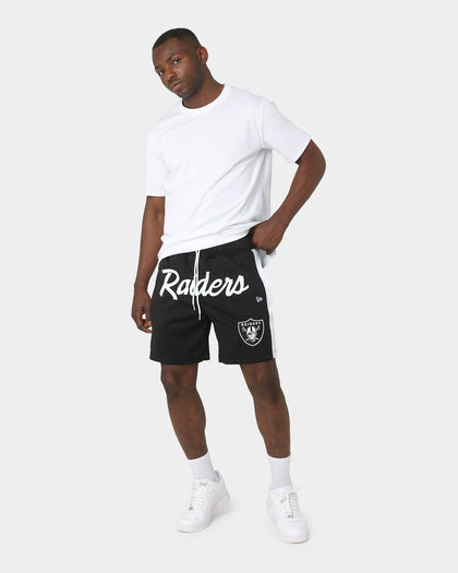 New Era Las Vegas Raiders Basketball Shorts Black