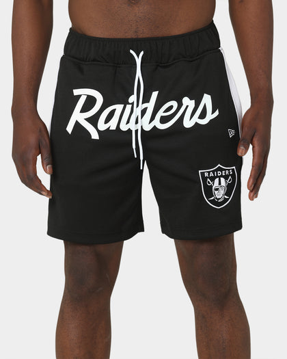 New Era Las Vegas Raiders Basketball Shorts Black