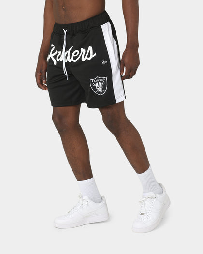 New Era Las Vegas Raiders Basketball Shorts Black
