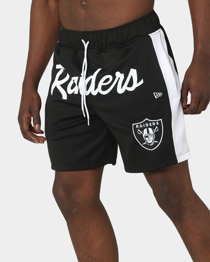 New Era Las Vegas Raiders Basketball Shorts Black