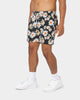 Dead Studios Daisy Beach Shorts Black/White/Yellow