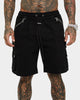 Saint Morta Desolation Cargo Shorts Black