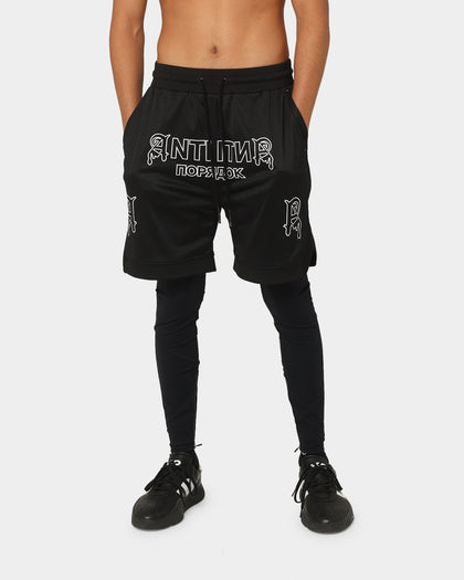 The Anti Order Military Basketball Shorts Black/White