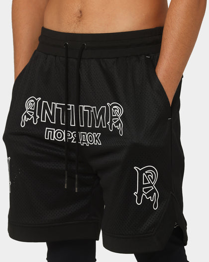 The Anti Order Military Basketball Shorts Black/White