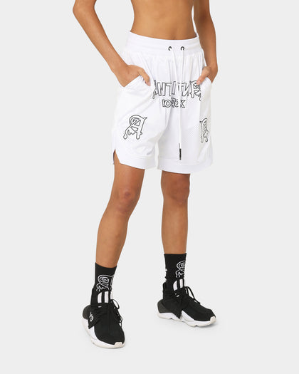 The Anti Order Military Basketball Shorts White/Black