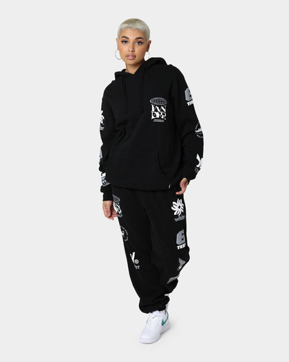 WNDRR Market Track Pants Black