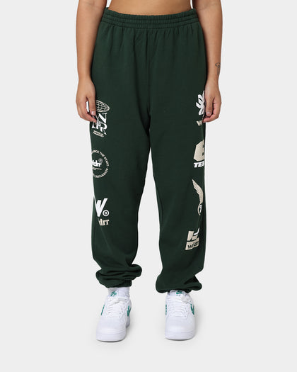 WNDRR Market Track Pants Forest Green