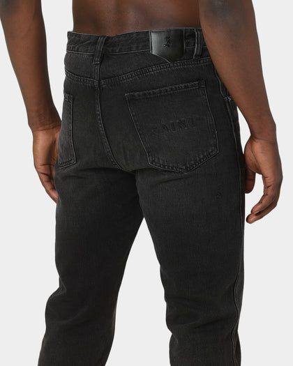 Saint Morta Verses Relaxed Jeans Vintage Black