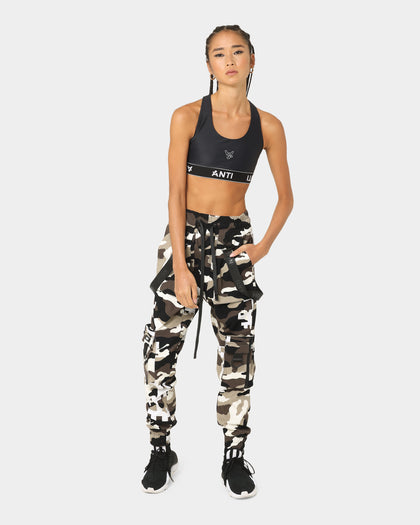 The Anti Order Dead Pixel Elite Joggers Brown/White/Black Camo
