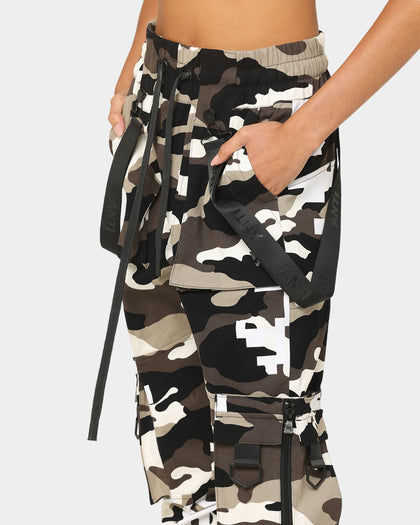 The Anti Order Dead Pixel Elite Joggers Brown/White/Black Camo