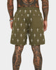Saint Morta Daggers Shorts Army Green