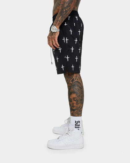 Saint Morta Daggers Shorts Black