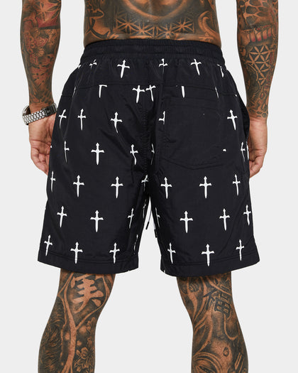 Saint Morta Daggers Shorts Black