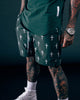 Saint Morta Daggers Shorts Dark Green
