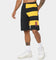 Canterbury Harlequin Striped 9 Shorts Black/Gold