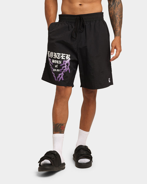 Loiter Born Of Pain Shorts Black