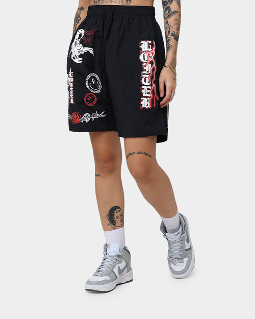 Loiter Hydra Shorts Black/Red