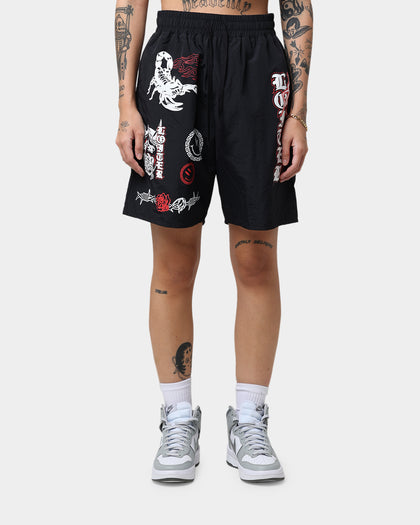 Loiter Hydra Shorts Black/Red