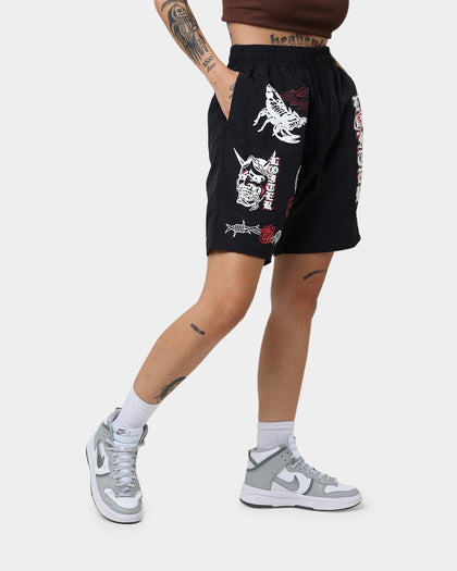 Loiter Hydra Shorts Black/Red