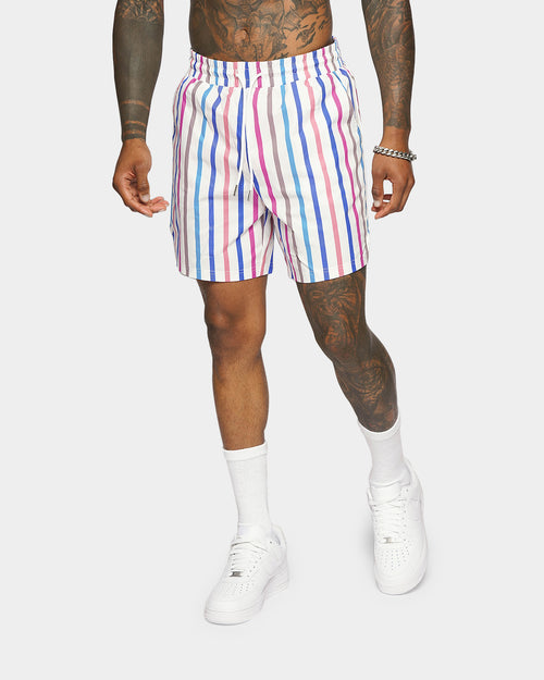 XXIII Candy Stripe Shorts White/Multi-Coloured
