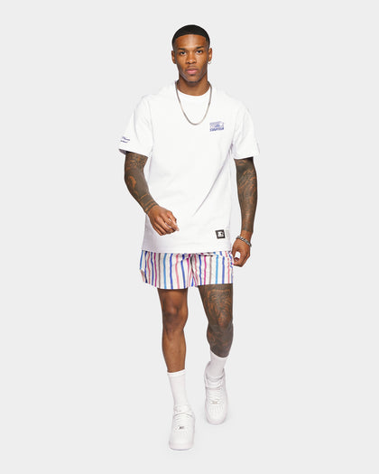 XXIII Candy Stripe Shorts White/Multi-Coloured