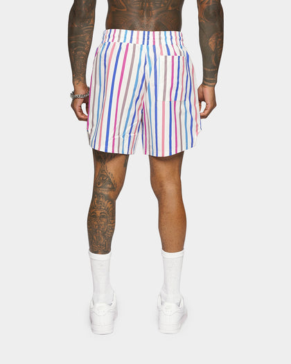 XXIII Candy Stripe Shorts White/Multi-Coloured