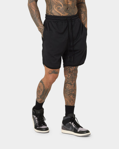 Saint Morta Icarus Mesh Shorts Black