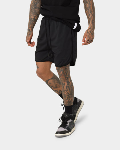 Saint Morta Icarus Mesh Shorts Black