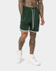 Saint Morta Icarus Mesh Shorts Dark Green/White