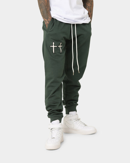 Saint Morta Graves Sweat Pants Dark Green
