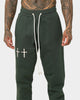 Saint Morta Graves Sweat Pants Dark Green