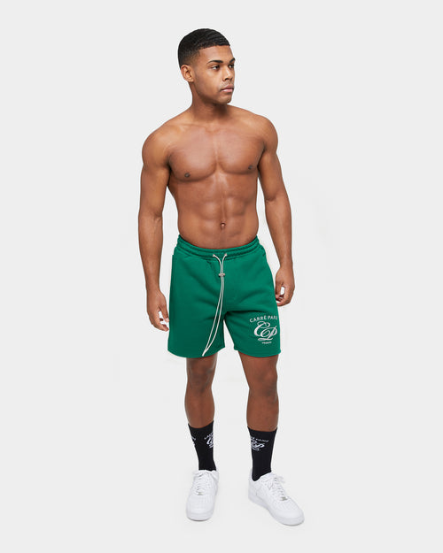 Carre Revolutionnaires Sweat Shorts Deep Teal