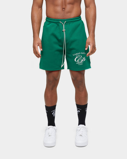 Carre Revolutionnaires Sweat Shorts Deep Teal