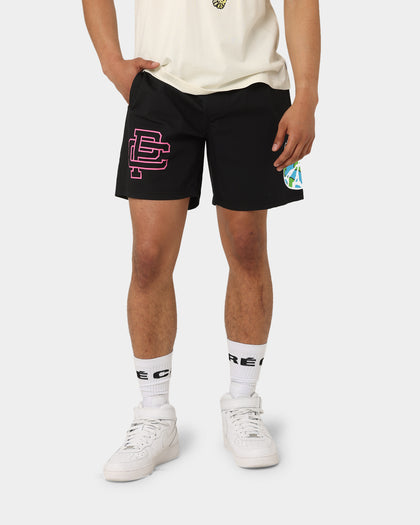 Carre World Peace Slide Shorts Black