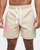 Carre World Peace Slide Shorts Stone