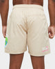 Carre World Peace Slide Shorts Stone