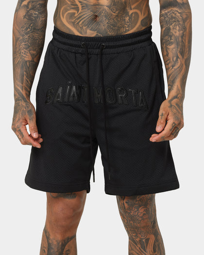Saint Morta Kingdom Basketball Shorts Black