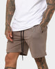 Saint Morta Kingdom Basketball Shorts Dark Brown