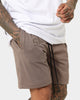 Saint Morta Kingdom Basketball Shorts Dark Brown