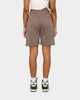 Saint Morta Kingdom Basketball Shorts Dark Brown