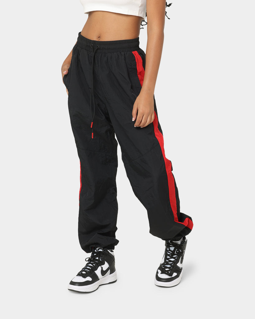 EN ES Women's Track And Field Pants Red/Black Culture Kings US