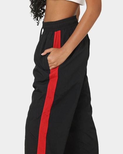 EN ES Women's Track And Field Pants Red/Black