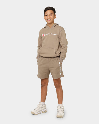 Champion Kids' Jersey Script Shorts Equestrian