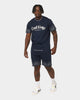 Last Kings Flaming Pharaohs Sweat Shorts Navy