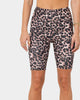 XXIII Women's Filly Biker Shorts Leopard