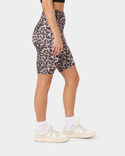 XXIII Women's Filly Biker Shorts Leopard