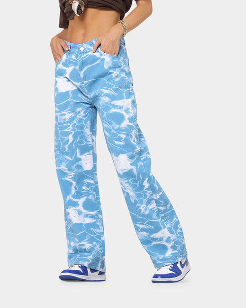 XXIII Women's Tallula Tie Dye Jeans Blue