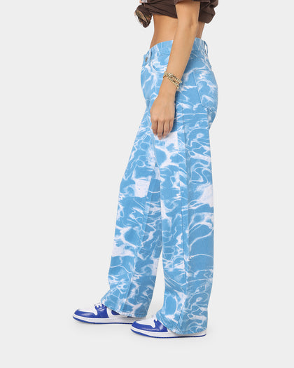 XXIII Women's Tallula Tie Dye Jeans Blue