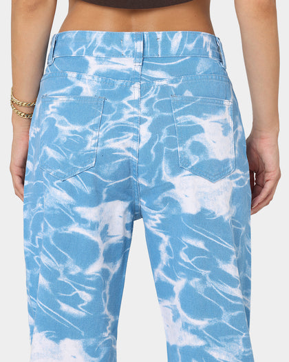 XXIII Women's Tallula Tie Dye Jeans Blue