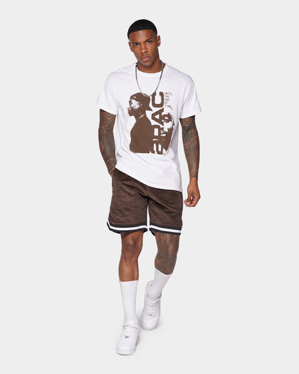 XXIII Aurelio Cord Shorts Tan